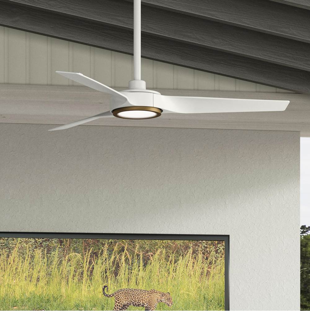 Hunter 53643 Fresh White Zentech 3 Blade Indoor/outdoor Smart Fan 44in - Fresh White Image 5