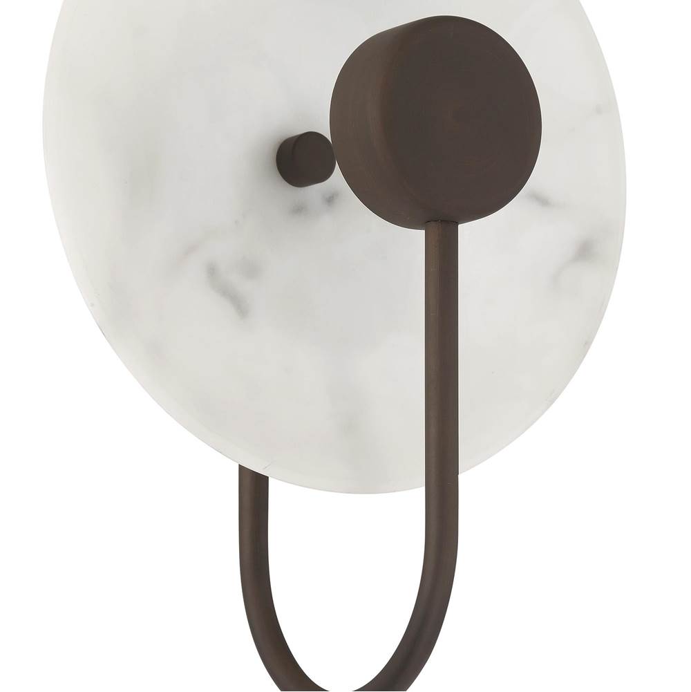 Hunter Amara Crest Amara Crest Jasmine Roth 1 Light Led 8 Inch Sconce