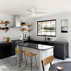 Hunter 51972 Matte White 52 Inch Brunner Matte White Low Profile Ceiling Fan With Led Light Kit And Pull Chain Image 4