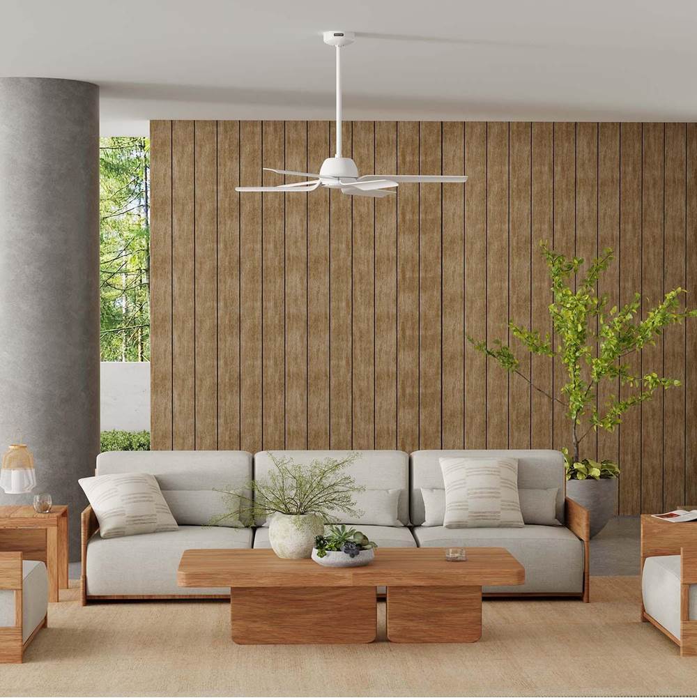 Hunter 50434 Fresh White 52 Inch Airstack Fresh White Image 8