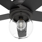 Hunter Xidane Hunter 52 Inch Xidane Matte Black Ceiling Fan With Led Light Kit And Handheld Remote