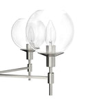 Hunter 19742 Brushed Nickel Xidane 5 Light Chandelier Image 5