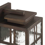 Hunter 46045 Matte Bronze Aspenbrook Outdoor 1 Light Large Wall Light Bronze Image 3