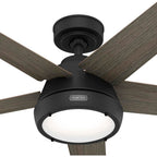 Hunter 52422 Matte Black 52in Burroughs - Flat Matte Black Image 7