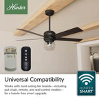 Hunter 99981 Fresh White Huntersmart Smart Fan Upgrade Kit With Remote Control Image 7