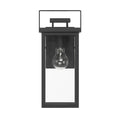 Hunter 46051 Matte Black Hunter Timbergrove Matte Black With Clear Glass 1 Light Image 1