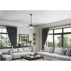Hunter 52780 Matte Silver Hunter 44 Inch Swanson Matte Silver Ceiling Fan With Led Light Kit And Pull Chain Image 3