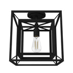 Hunter 19406 Natural Iron Doherty Convertible 1 Light Pendant 12 Inch Image 2