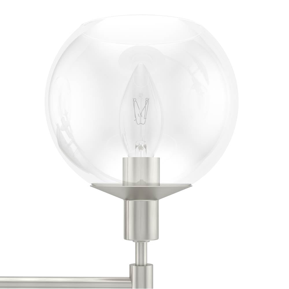 Hunter 19764 Brushed Nickel Xidane 3 Light Vanity Image 5