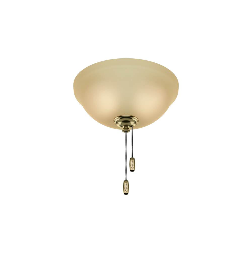 Hunter  3 Led Bowl Light Kit - Frost Amber