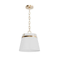 Hunter 48162 Alturas Gold Ada Lee 1 Light Small Pendant Gold Image 1
