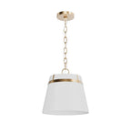 Hunter 48162 Alturas Gold Ada Lee 1 Light Small Pendant Gold Image 1