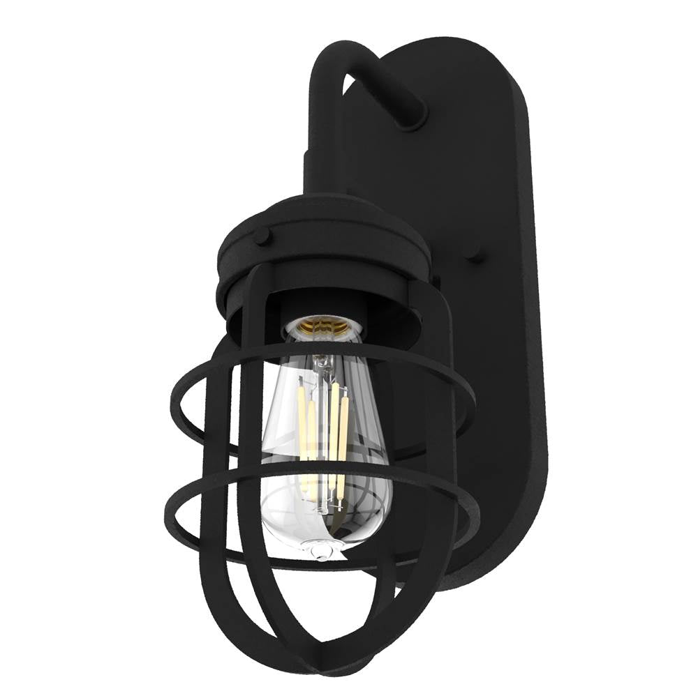 Hunter 19668 Natural Iron Hunter Starklake Natural Iron 1 Light Sconce Wall Light Fixture Image 3
