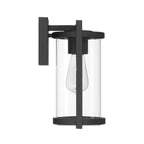 Hunter 46066 Matte Black Astwood Outdoor 1 Light Small Wall Light Black Image 2