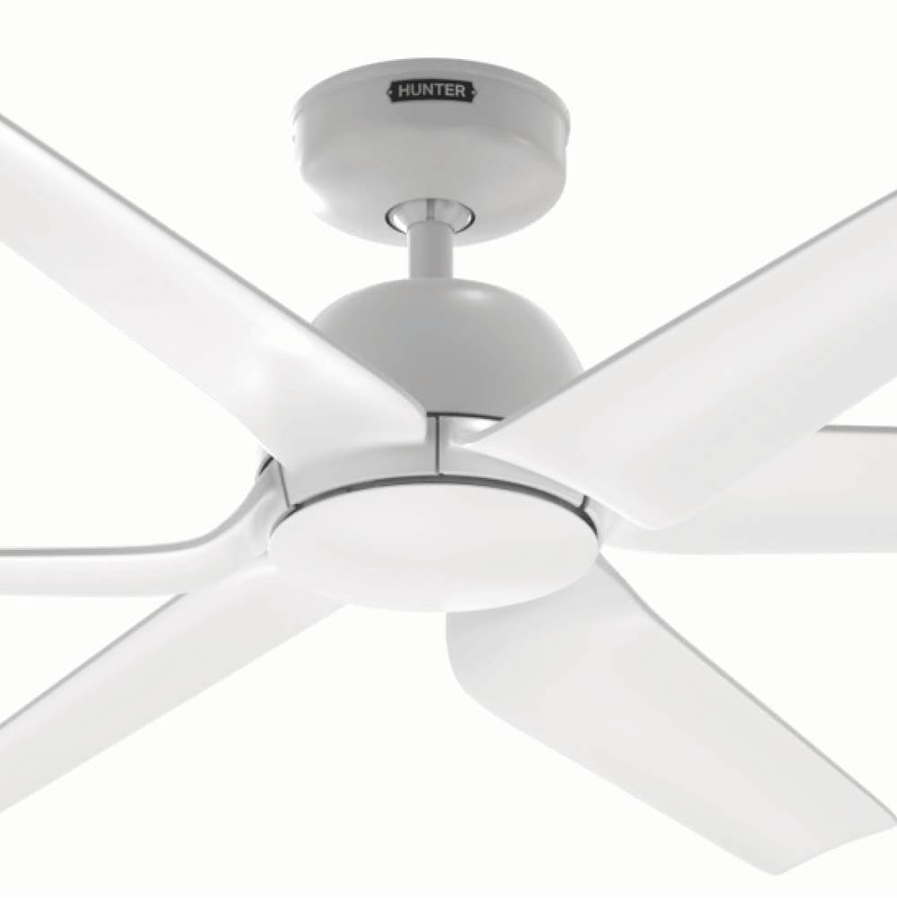 Hunter 50434 Fresh White 52 Inch Airstack Fresh White Image 2