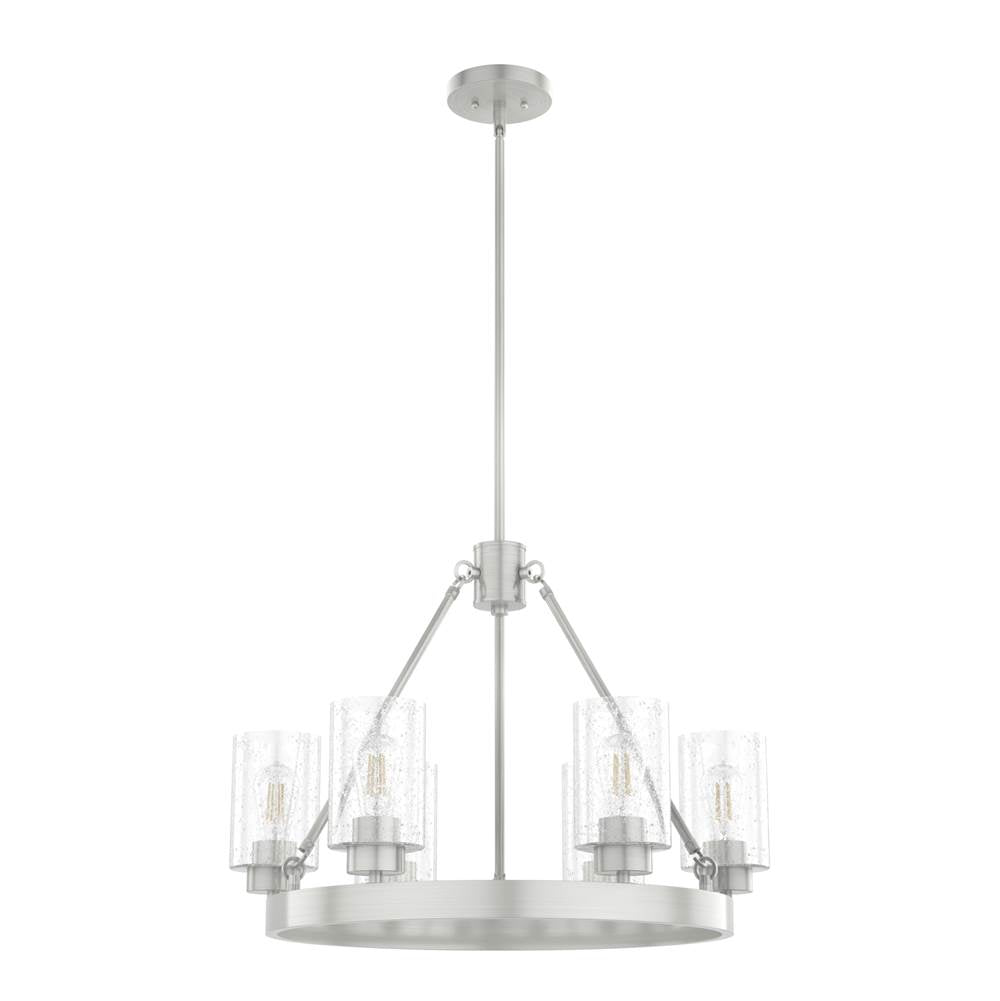 Hunter Hartland 24'' Chandelier Brushed Nickel
