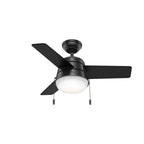 Hunter 59302 Matte Black 36'' Aker-matte Black Image 1