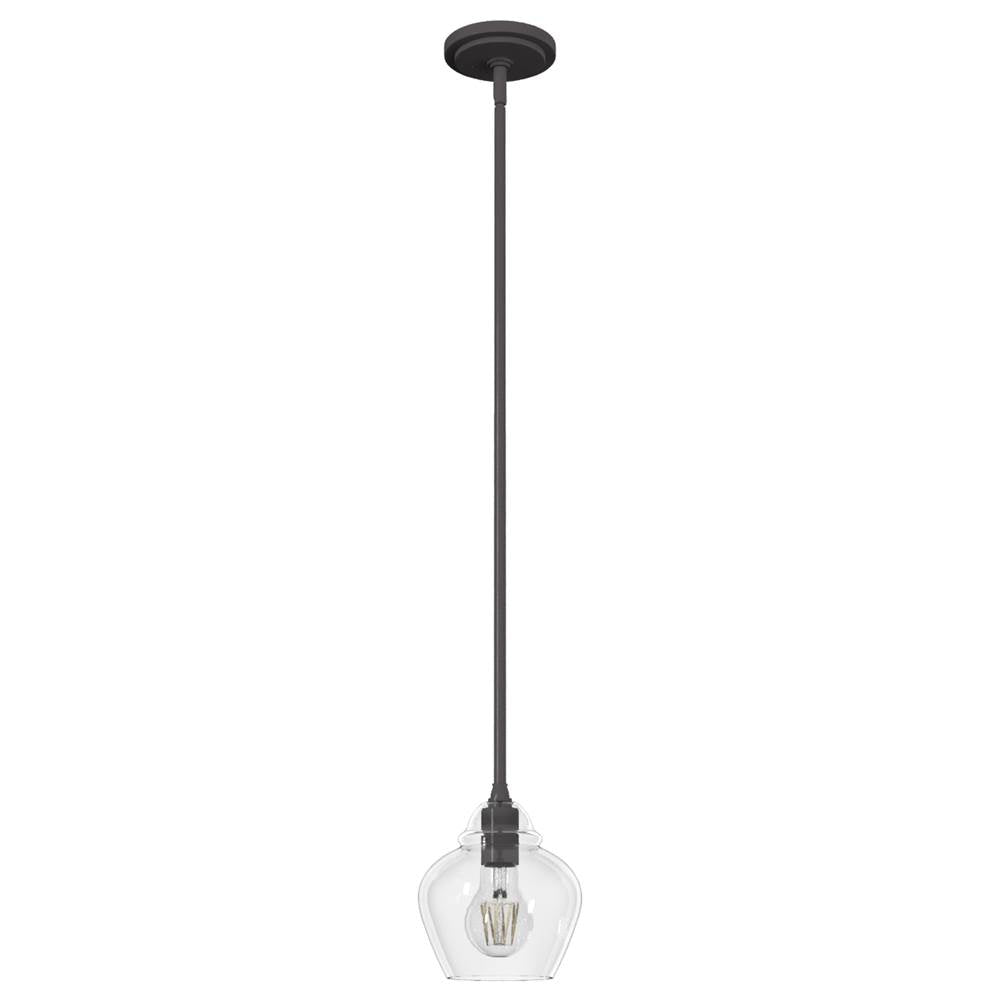 Hunter 19648 Noble Bronze Dunshire 1 Light Pendant 6 Inch Image 1