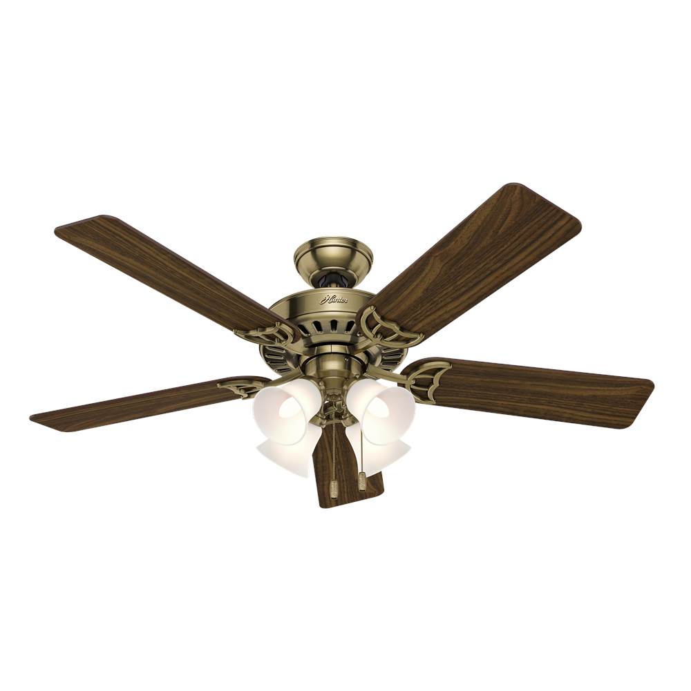 Hunter 53063 Antique Brass 52'' Studio Series-antique Brass Image 1