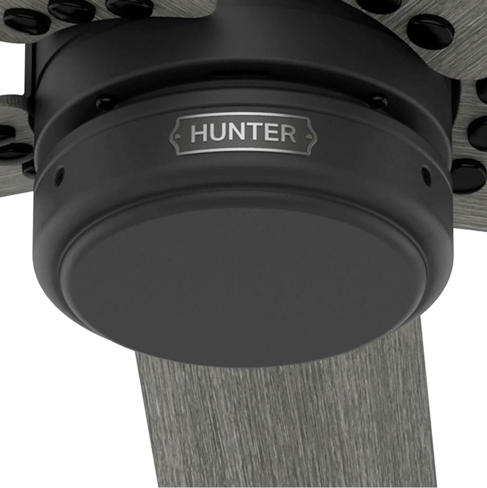 Hunter Burton 52in Burton -flat Matte Black