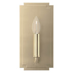 Hunter 19578 Alturas Gold Zoanne 1 Light Wall Sconce Image 1