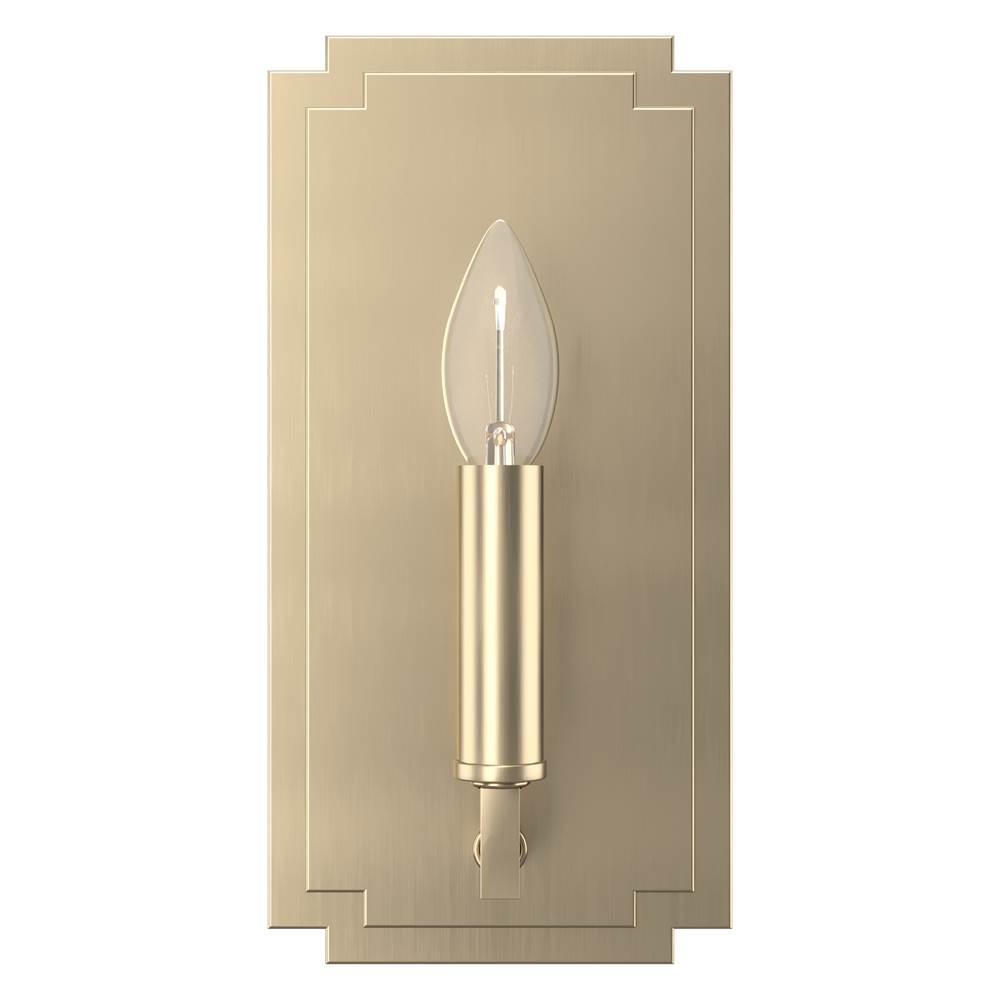 Hunter 19578 Alturas Gold Zoanne 1 Light Wall Sconce Image 1