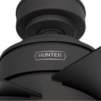 Hunter 52655 Matte Black Hunter 52 Inch Xidane Matte Black Ceiling Fan With Led Light Kit And Handheld Remote Image 7