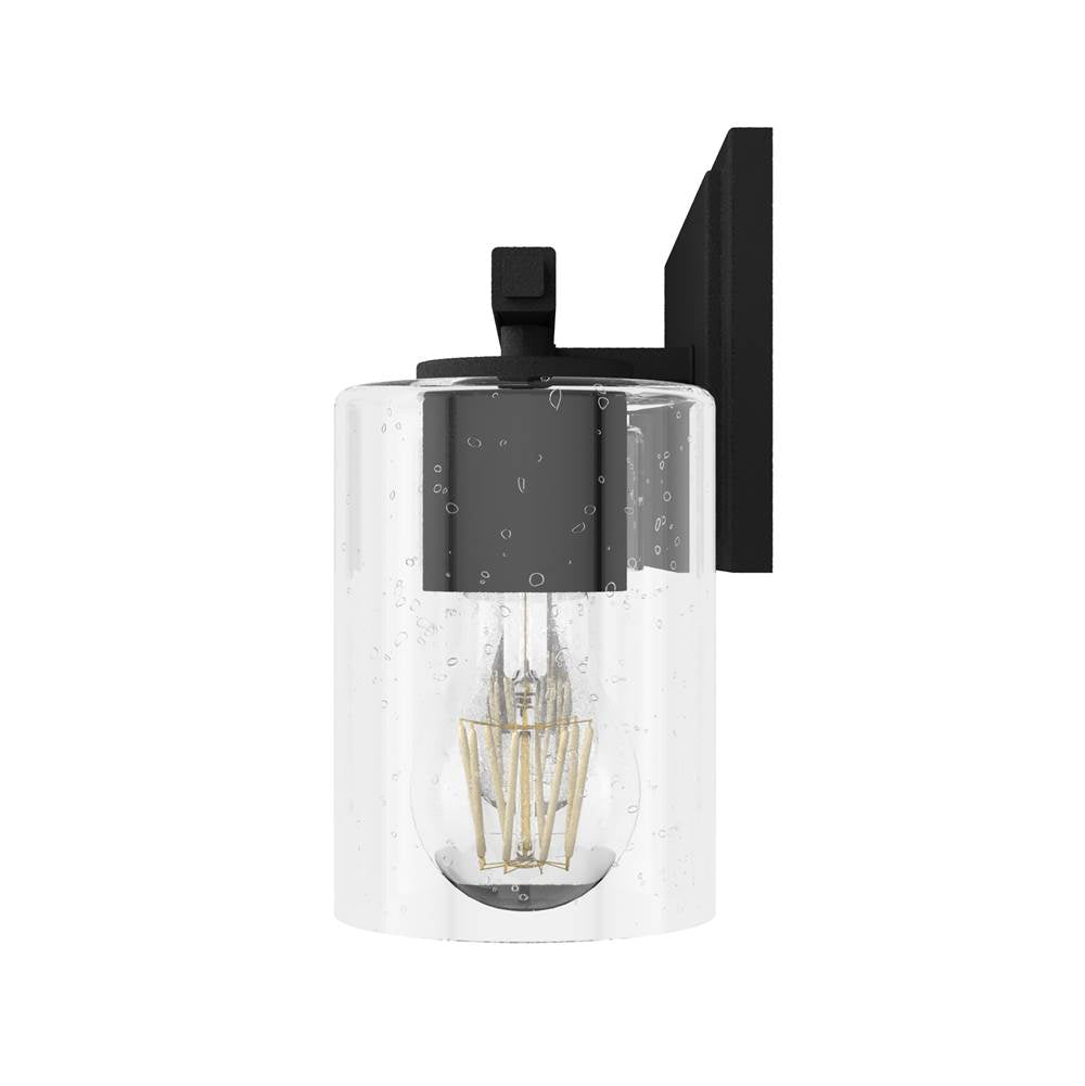 Hunter 48031 Natural Iron Kerrison Natural Iron With Seeded Glass 4 Light Vanity Wall Light Fixture Image 6