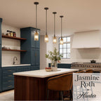 Hunter 13245 Matte Bronze Beverly Glen Jasmine Roth 1 Light Mini 4 Inch Pendant Image 2