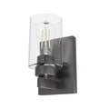 Hunter 13073 Noble Bronze Hartland Noble Bronze With Seeded Glass 1 Light Image 1
