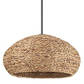 Hunter 48070 Matte Black Cambria Matte Black 3 Light Extra Large Pendant Ceiling Light Fixture Image 1