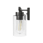 Hunter 13082 Noble Bronze Hartland Noble Bronze With Seeded Glass 4 Light Vanity Wall Light Fixture Image 5