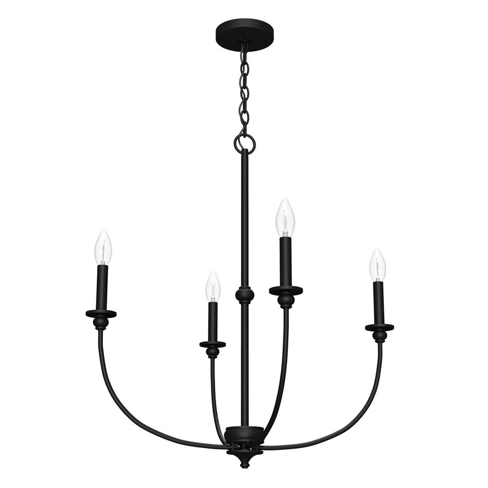 Hunter Southcrest 4 Light Chandelier 26 Inch