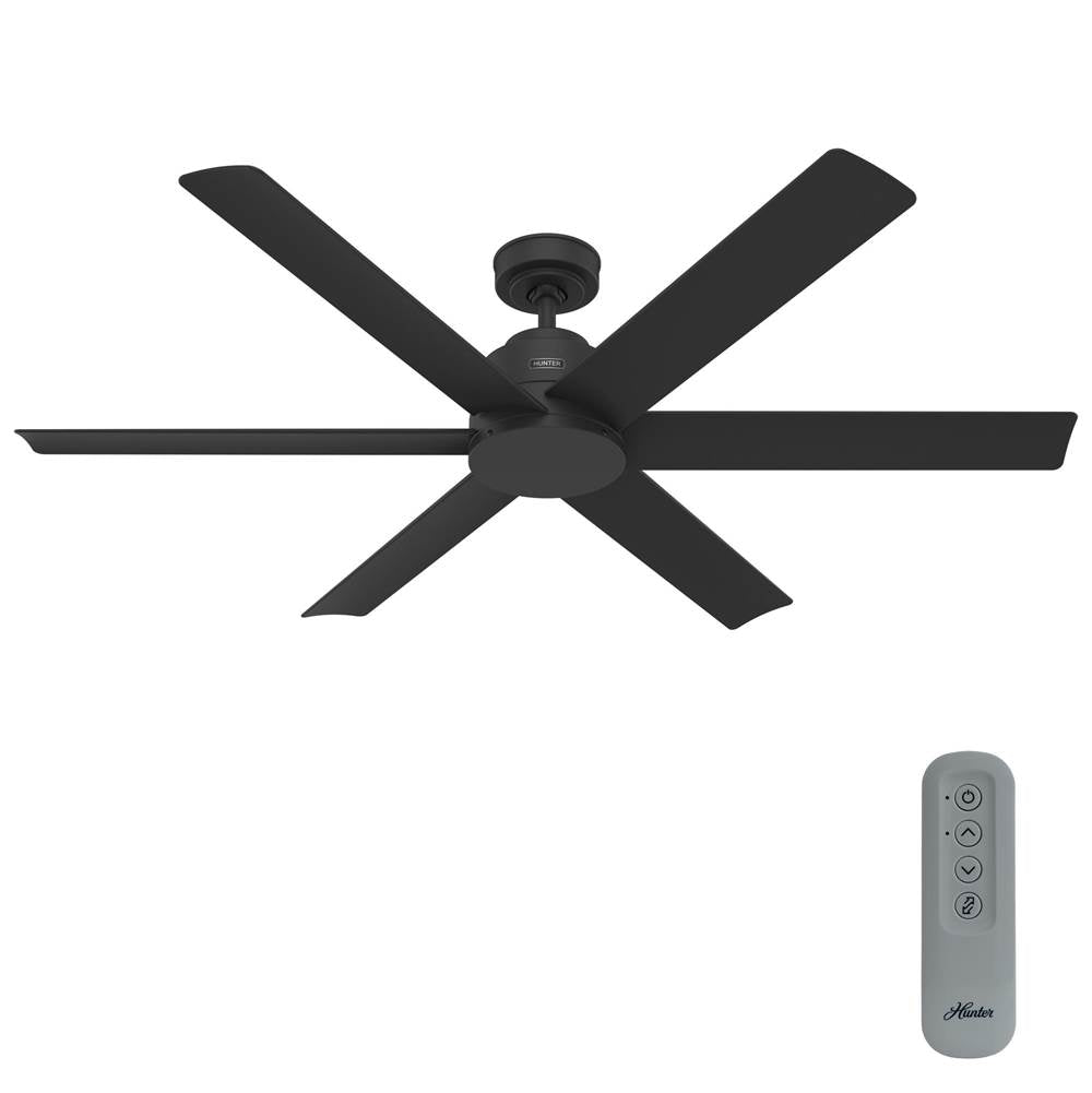 Hunter 51830 Matte Black 60in Kennicott - Matte Black Image 9