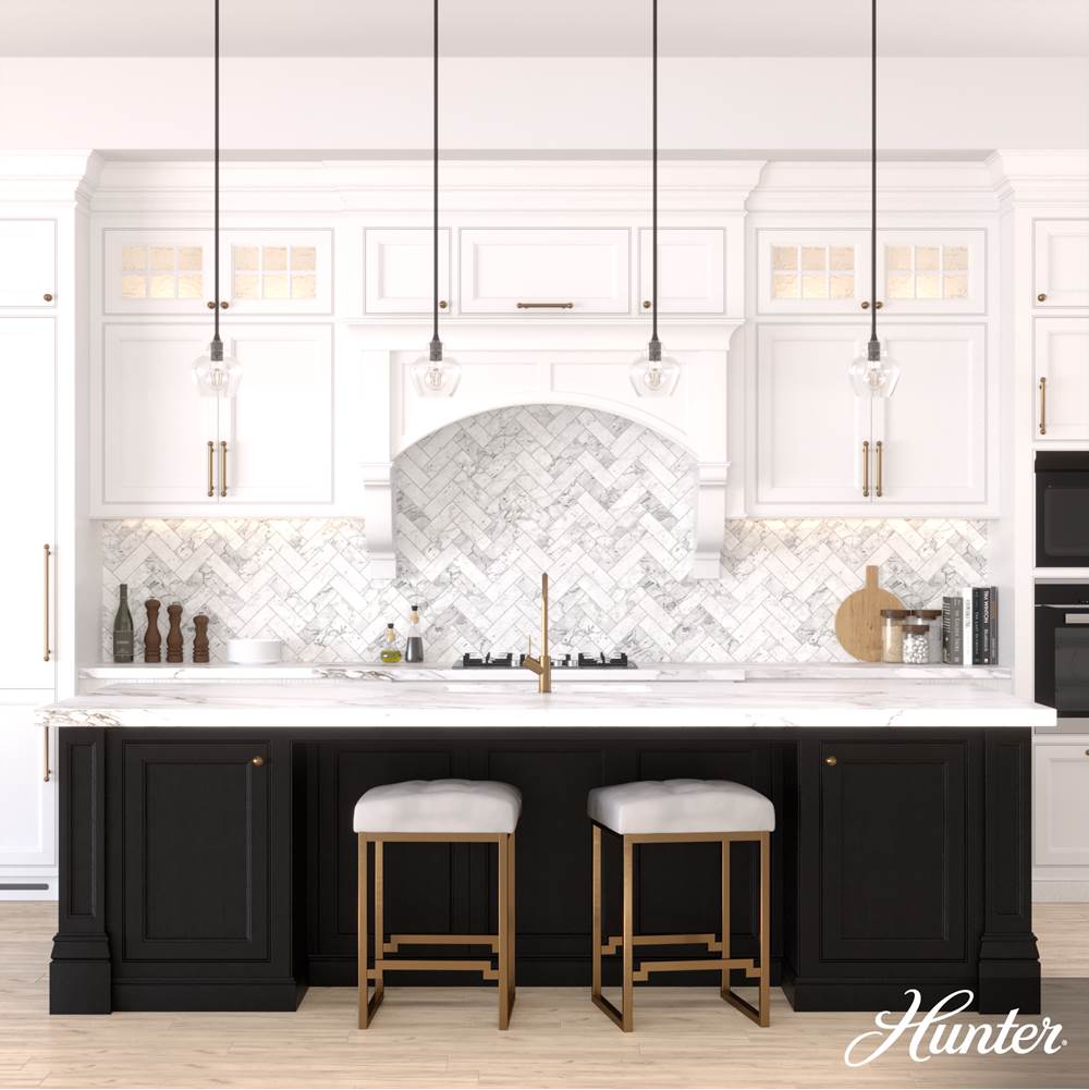 Hunter Dunshire 1 Light Pendant 6 Inch