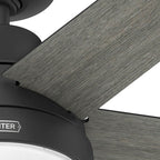Hunter 53780 Matte Black 60in Aerodyne With Reversible Blades - Matte Black Image 4