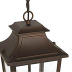 Hunter 46085 Matte Bronze Hunter Spring Cove Matte Bronze With Clear Glass 3 Light Image 3