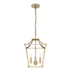 Hunter 19066 Alturas Gold Hunter Laurel Ridge Alturas Gold 4 Light Pendant Ceiling Light Fixture Image 1