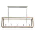 Hunter Squire Manor Squire Manor 40'' Brushed Nickel Bleached Wood