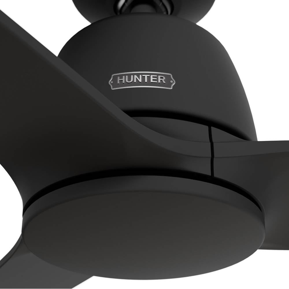 Hunter 52606 Matte Black 52 Inch Malden - Matte Black Image 3