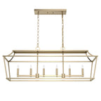 Hunter 19078 Alturas Gold Hunter Laurel Ridge Alturas Gold 6 Light Chandelier Ceiling Light Fixture Image 1