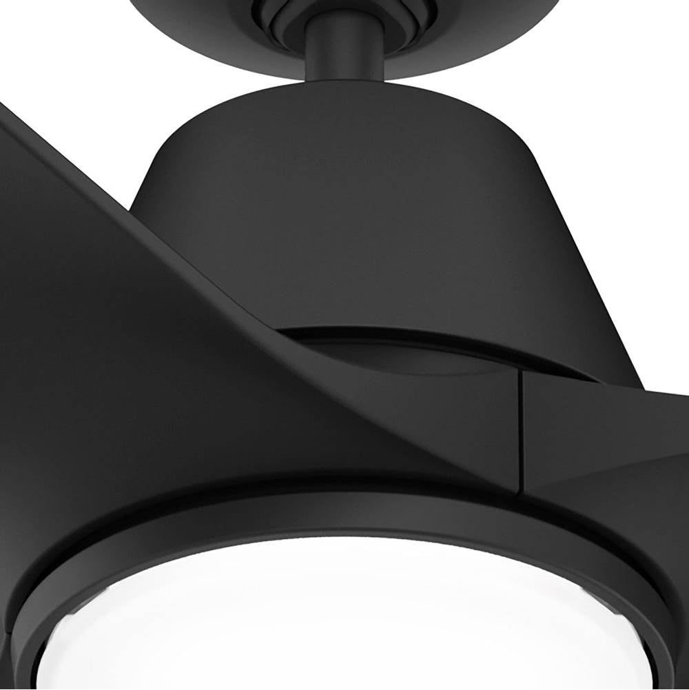 Hunter 52881 Matte Black 44 In Aeronaut - Matte Black Image 3