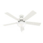 Hunter 50908 Fresh White 52'' Swanson Bowl - Fresh White Image 1