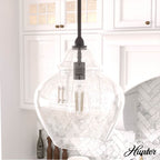 Hunter 19647 Noble Bronze Dunshire 1 Light Pendant 12 Inch Image 3
