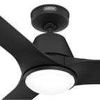Hunter 52881 Matte Black 44 In Aeronaut - Matte Black Image 2