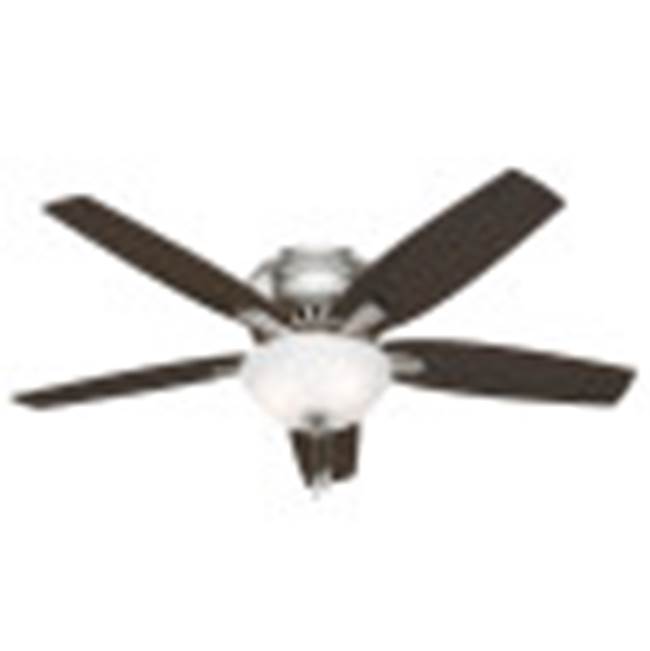 Hunter 53315 Brushed Nickel 52'' Newsome Bowl Lp-brushed Nickel Image 1
