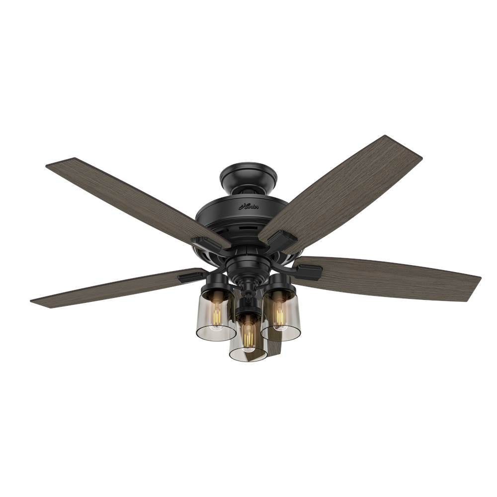 Hunter 54189 Matte Black 52'' Bennett-matte Black Image 1