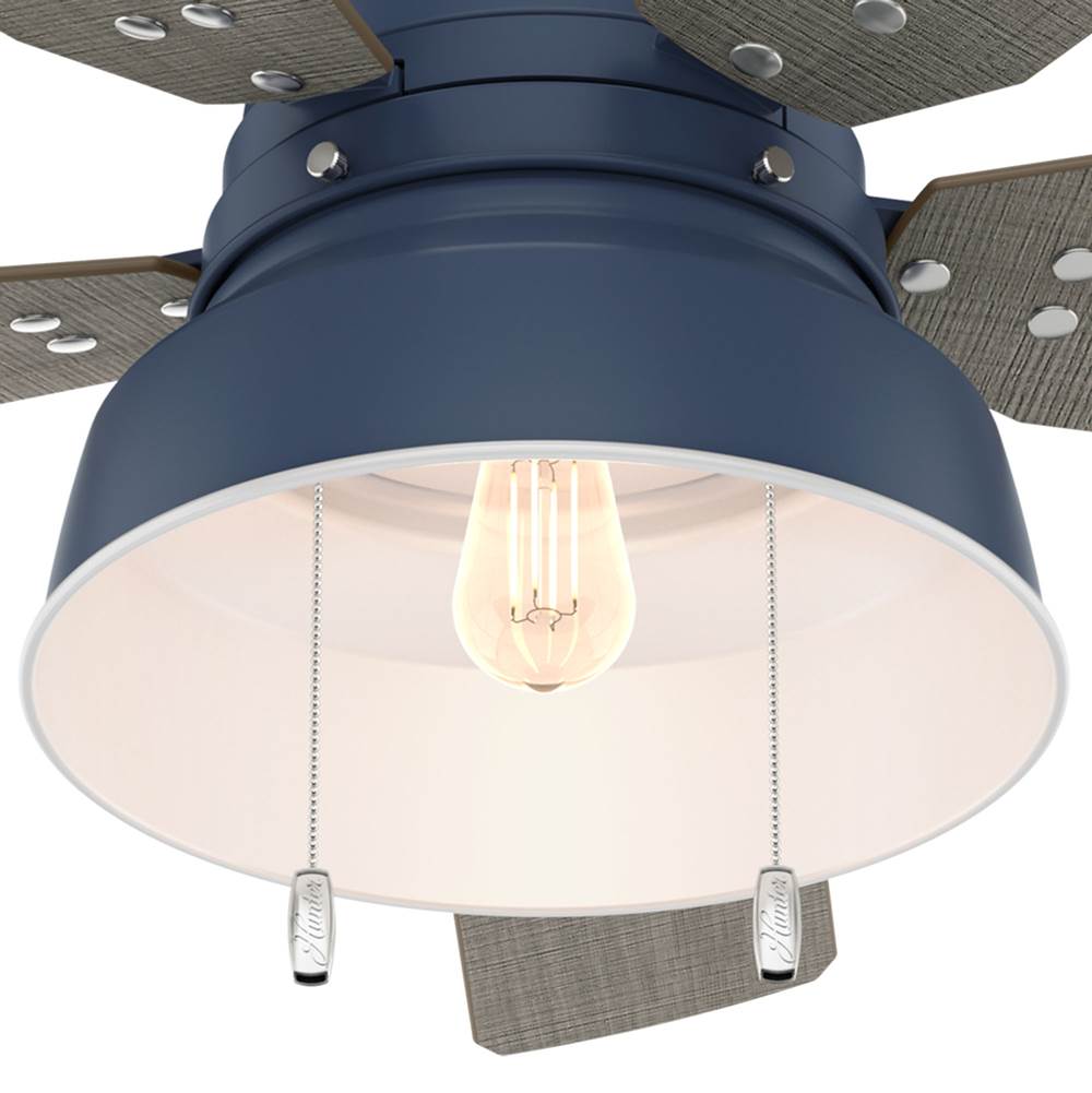 Hunter 50252 Indigo Blue 52'' Mill Valley-indigo Blue Image 5