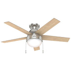 Hunter 50278 Brushed Nickel 46'' Anslee Lp-brushed Nickel Image 3