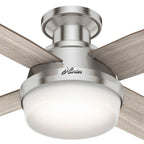 Hunter 50282 Brushed Nickel 44'' Dempsey Lp-brushed Nickel Image 5